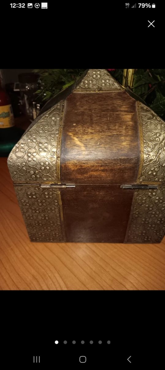 Caja Vintage de Madera