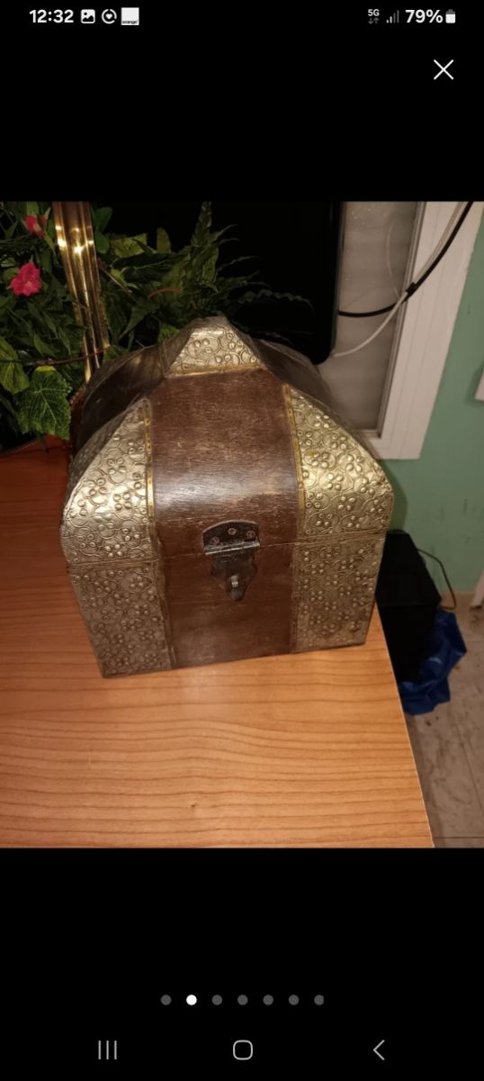 Caja Vintage de Madera