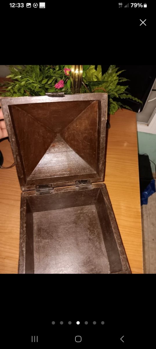 Caja Vintage de Madera