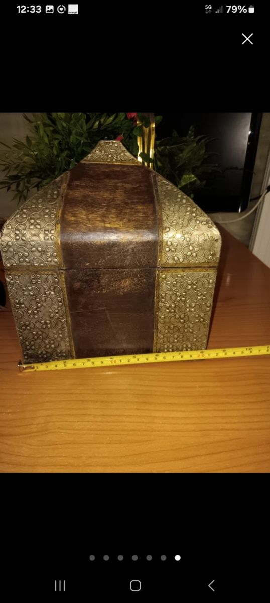 Caja Vintage de Madera