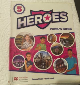 Libro Inglés Héroes 5 primaria 