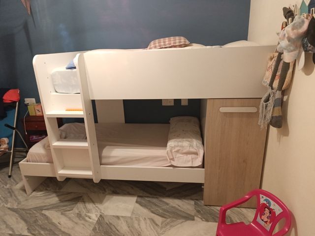 Cama nido infantil blanca