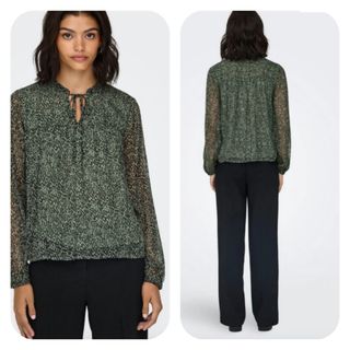 Blusa JDY XL - Verde oliva
