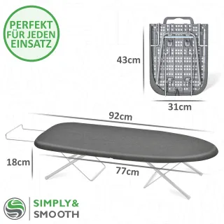 Tabla planchar SimplySmooth plegable