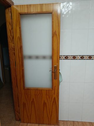 Puertas madera maciza - 4 unidades