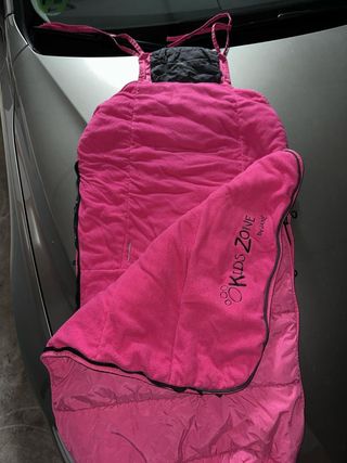 Saco silla paseo bebé rosa Kids Zone