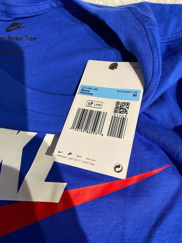 Camiseta Nike azul