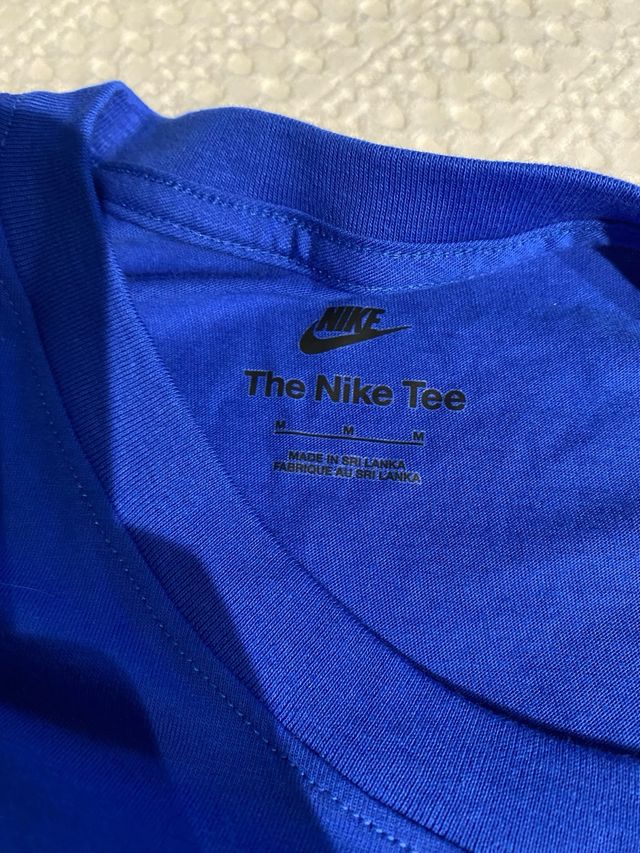 Camiseta Nike azul