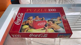 Puzzle 1000 piezas de Coca-Co vintage refrigerador