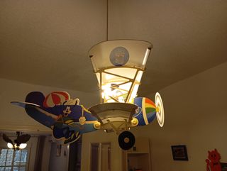 Lampara Mickey Mouse Avión