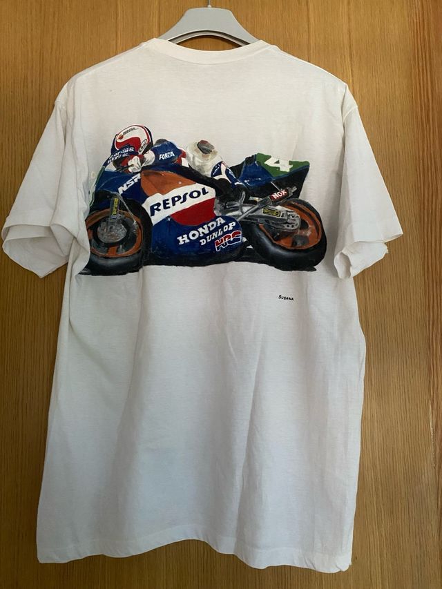 CAMISETA PINTADA A MANO CARLOS CARDUS