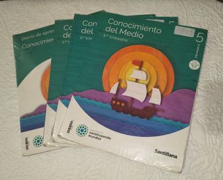 Libros de 5 primaria Conocimiento del Medio (Ext)