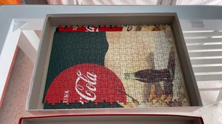 Puzzle 1000 piezas vintage Coca-Cola playa nevera