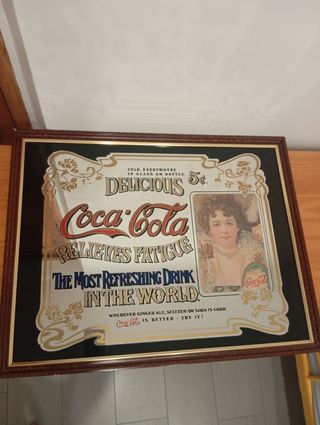 Specchio vintage Coca-Cola