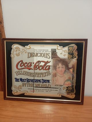Specchio vintage Coca-Cola