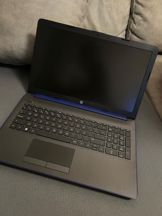 Portátil HP azul