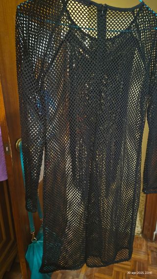 Vestido Sfera negro - Talla L