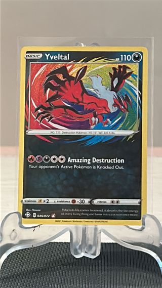 Yveltal 46 Shining Fates Ingles