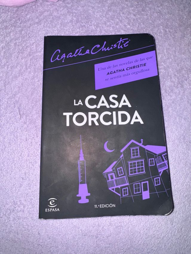 Libro agatha christie (LA CASA TORCIDA) 5€