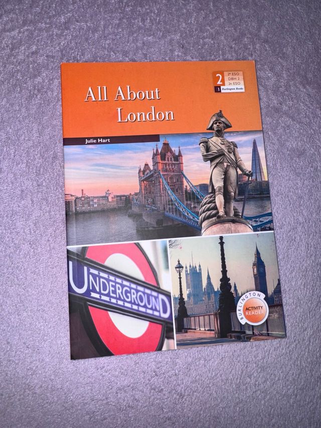 Libro 5€ ingles “all about london”