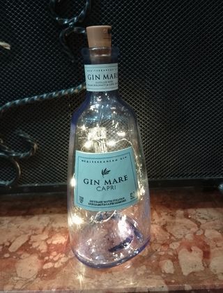 Lampada Bottiglia Gin Capri