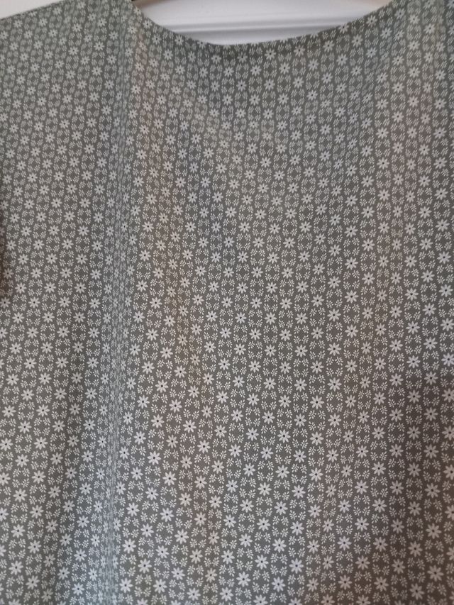 Vestido estampado verde - talla XL