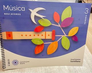 MUSICA NOU ACORDS 3 PRIMARIA CONSTRUINT MONS