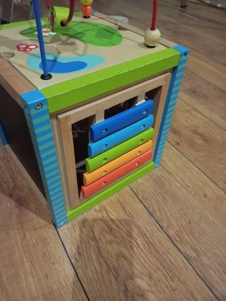 Cubo Actividades Madera Infantil
