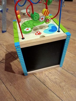 Cubo Actividades Madera Infantil