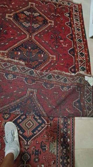 Tappeto persiano 250x176 annodato a mano