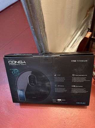 Robot aspiradora Conga 1790 Titanium