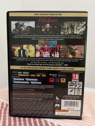 Grand Theft Auto: Episodes Liberty City PC DVD