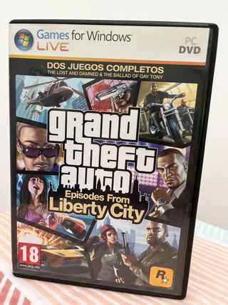 Grand Theft Auto: Episodes Liberty City PC DVD