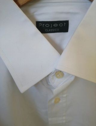 Camicia Uomo Project bianca