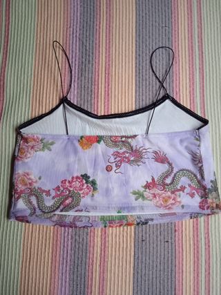 Top corto mujer Talla S 
