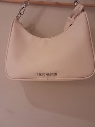 Bolso bandolera beige