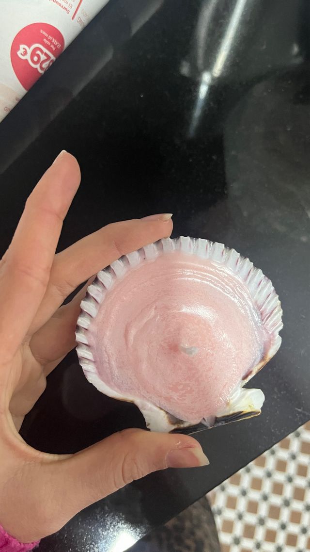 Vela aromática rosa natural