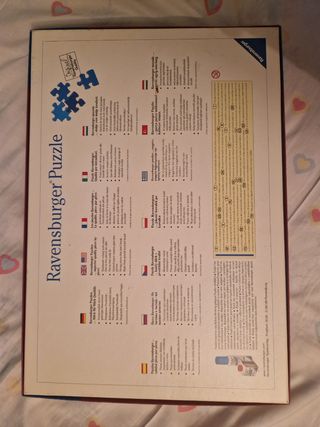 2x Puzzles 1000 piezas Ravensburger cachorros