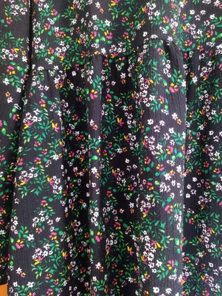 Vestido flores multicolor