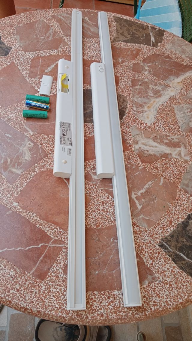 2 Barras LED blancas a pilas