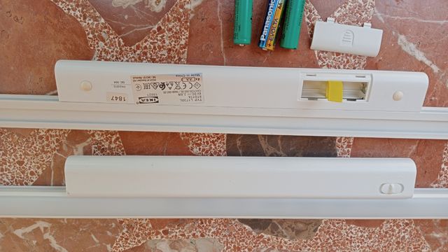 2 Barras LED blancas a pilas