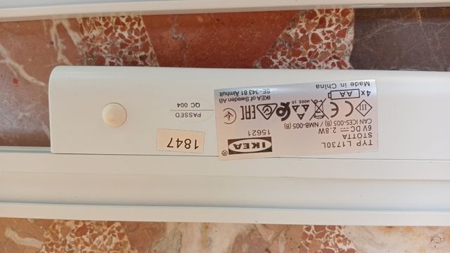 2 Barras LED blancas a pilas