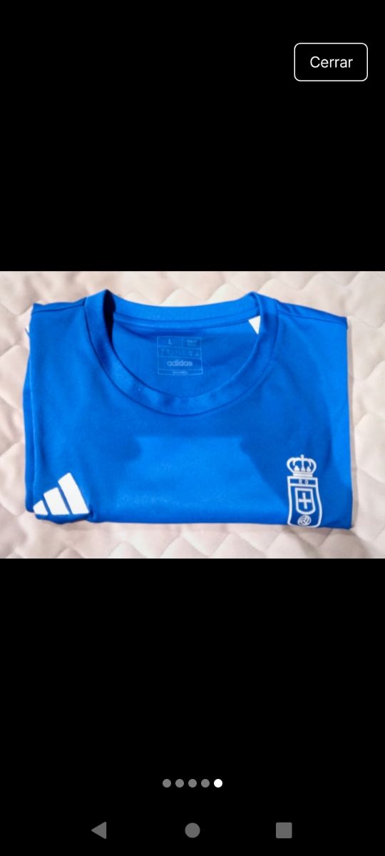 Camiseta Adidas Real Oviedo entrenamiento 