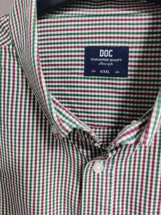 Camisa DOC cuadros XXL - 6 XXL