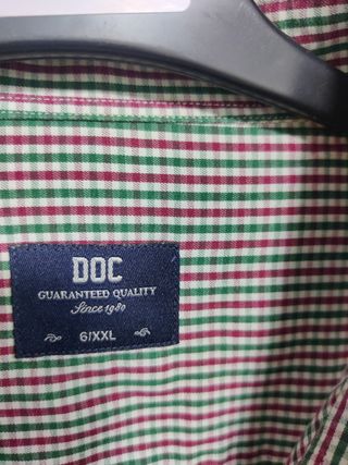 Camisa DOC cuadros XXL - 6 XXL