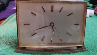 Antiguo Reloj sobremesa Imhof 8 days con alarma 
