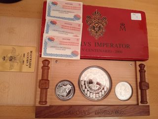 Estuche Carolus V Centenario 2000