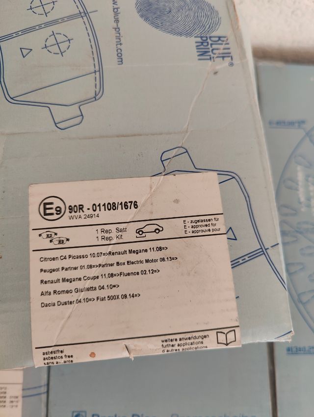 Kit Repuestos Renault Megane 2015