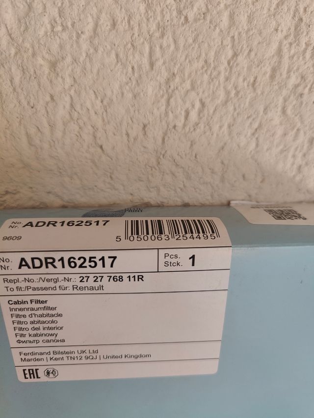 Kit Repuestos Renault Megane 2015