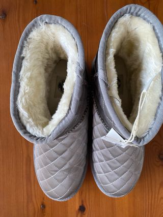 Botas Invierno - Plata - Talla 39
